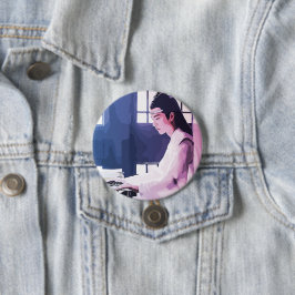 Hanguang Jun Lan Wangji De Ontemde Ronde Button 7,6 Cm