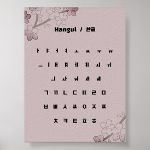 Hangul / 한글 poster