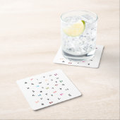 Hangul en alfabet papier Onderzetter (Insitu)