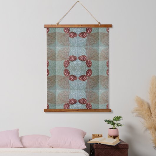 Hangwandtapijt met Ponderosa Pinecones Hangend Wandkleed (Slaapkamer)