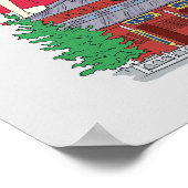 Hangzhou, China Travel Poster (Hoek)