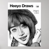 Hani Poster - Door Heeyo Draws (Voorkant)