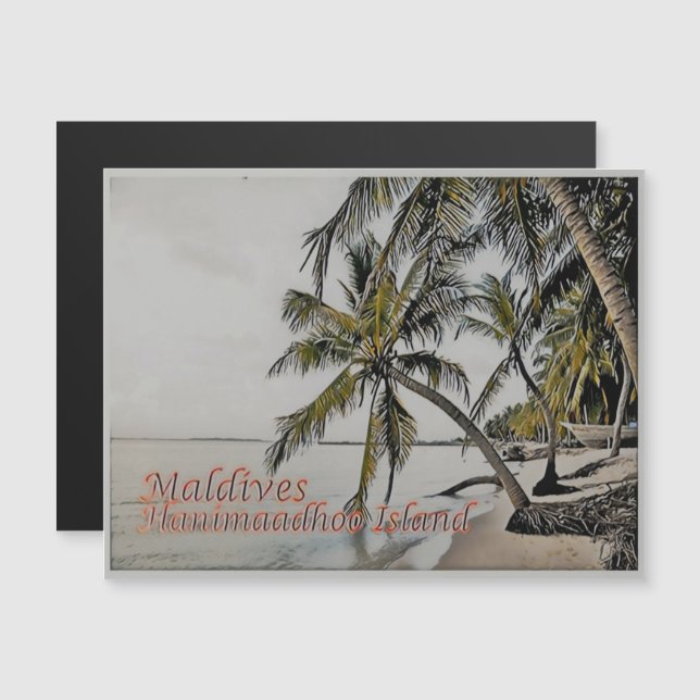 Hanimadhoo - Maldiven - (Voorkant / Achterkant)