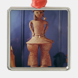 Haniwa-cijfer 250-550 metalen ornament