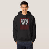 Hanji Hello I m Punjabi Indian  Punjab Hoodie (Voorkant volledig)