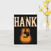Hank Folk Style Line Dancing Western Country Music Kaart (Gele Bloem)