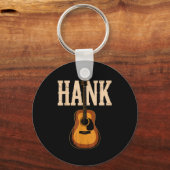 Hank Folk Style Line Dancing Western Country Music Sleutelhanger (Voorkant)