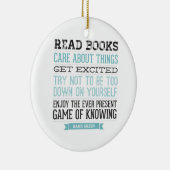 Hank Green Quote Keramisch Ornament (Rechts)
