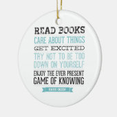 Hank Green Quote Keramisch Ornament (Links)