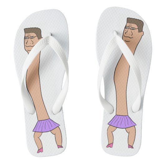 Hank Hill Geweldige Sandals Teenslippers (Voetbed)