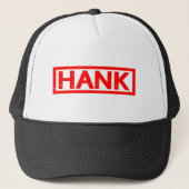 Hank Stamp Trucker Pet (Voorkant)