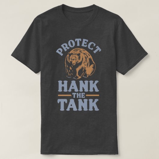 Hank the Tank Beer - bescherm Hank the Tank Premiu (Design voorkant)