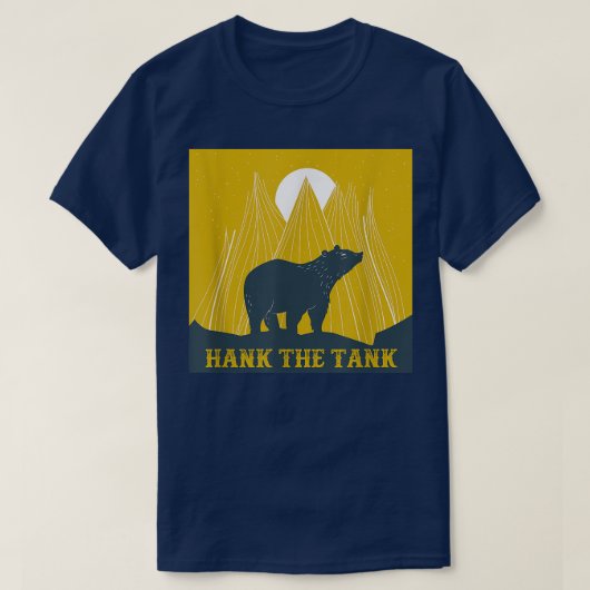 Hank The Tank Beer California Lake Tahoe Beren (Design voorkant)