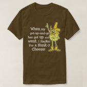 Hanker voor een Hunka Cheese T-shirt (Design voorkant)