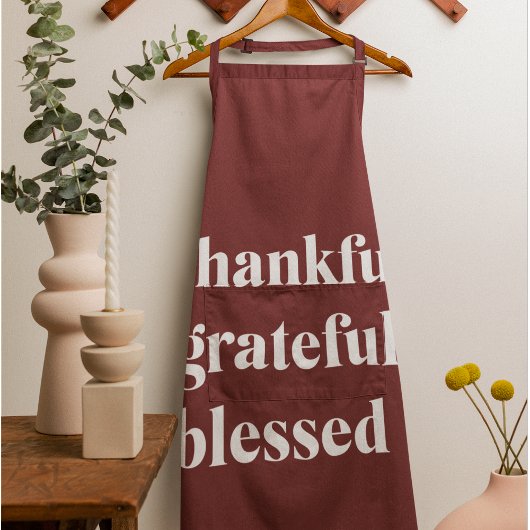 hankful Grateful Blessed Schort