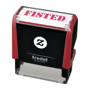 Hanky Code Self-Inking Stamp - Rood Zelfinktende Stempel