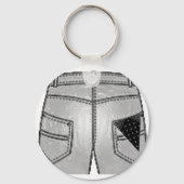 Hanky Code zwart, rechts Sleutelhanger (Voorkant)