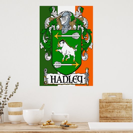 Hanley Coat of Arms Print (Keuken)