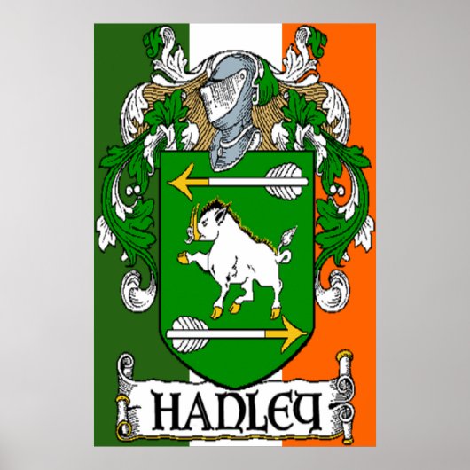 Hanley Coat of Arms Print (Voorkant)