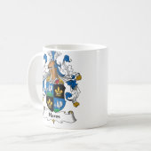 Hann Family Crest Koffiemok (Voorkant links)