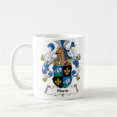 Hann Family Crest Koffiemok (Links)