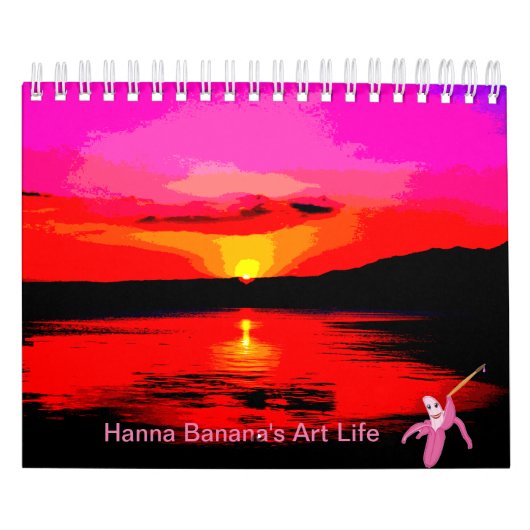 Hanna Banana's Art Life-kalender voor 2021 Kalender (Hoes)