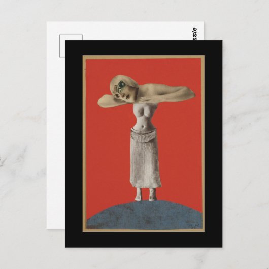 Hanna Hoch Collage Briefkaart (Voorkant / Achterkant)