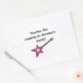 Hanna Montana/Rock Star Goody Bag Label (Envelop)