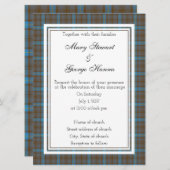 Hanna Scottish Wedding Invitation Kaart (Voorkant / Achterkant)