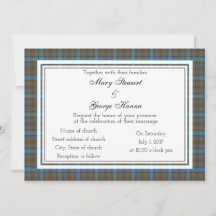 Hanna Scottish Wedding Invitation