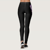 Hannah Add Jouw naam Flower Petals Leggings (Achterkant)