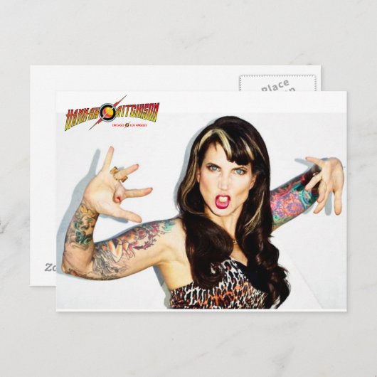 Hannah Aitchison - Beste Ink Judge briefkaart (Voorkant / Achterkant)