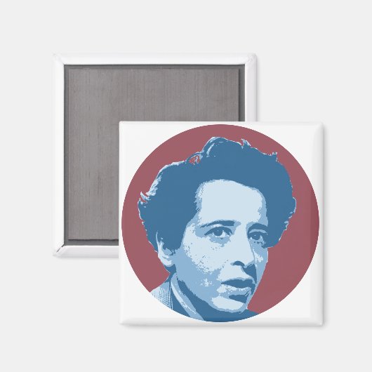 Hannah Arendt Magneet (Voorkant / Achterkant)