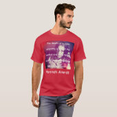 Hannah Arendt over Empathie T-shirt (Voorkant volledig)