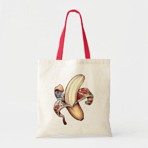 Hannah Banana herbruikbare boodschappentas! Tote Bag