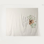 HANNAH  Barly Wachten Baby shower Achtergrond Wandkleed (Voorkant (horizontaal))