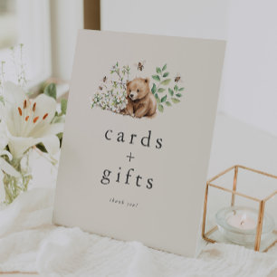 HANNAH  Beer Baby shower Kaarten en geschenken Reclamebord Met Voetstuk