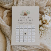 HANNAH  Beer Vind de Gast Bingo Game Kaart