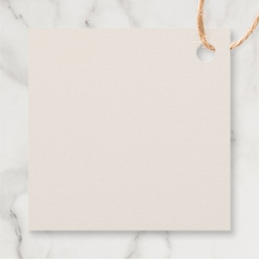 HANNAH  Beer Woodland Baby shower Dank u Bedankjes Labels (Achterkant)