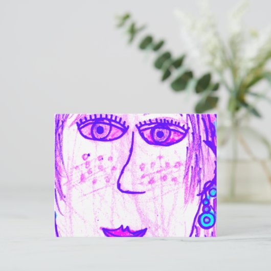 hannah briefkaart (Staand voorkant)