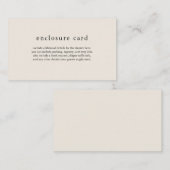 HANNAH Cream Boho Baby shower Kaart (Voorkant / Achterkant)