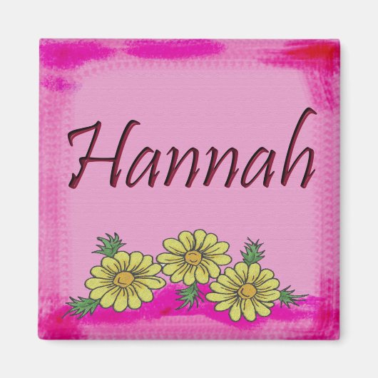 Hannah Daisy Magnet (Voorkant)