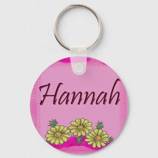 Hannah Daisy Sleutelhanger (Voorkant)