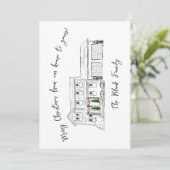 Hannah flat card kaart (Staand voorkant)