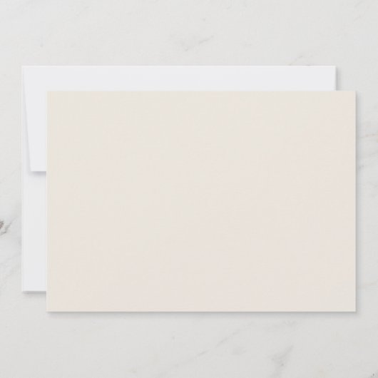 HANNAH Gender Neutraal Woodland Baby shower Kaart (Achterkant)