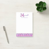 Hannah gepersonaliseerde H-naam betekent post het  Post-it® Notes (Kantoor)