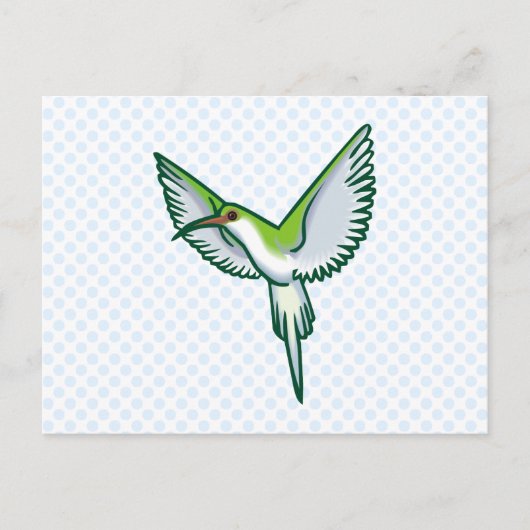 Hannah Hummingbird Briefkaart (Voorkant)