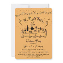 Hannah is de avond voor de welkomstavond