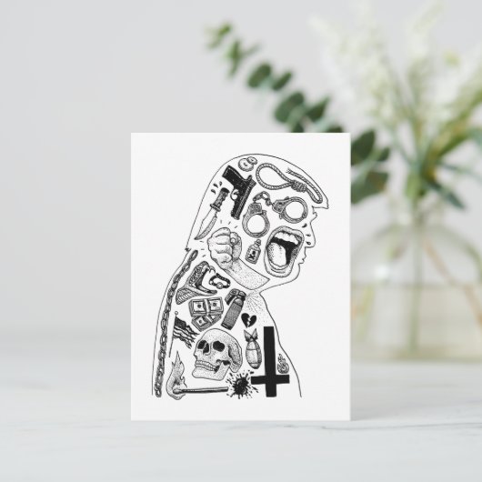 Hannah Lee Scott briefkaart (Staand voorkant)