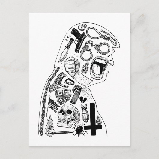 Hannah Lee Scott briefkaart (Voorkant)